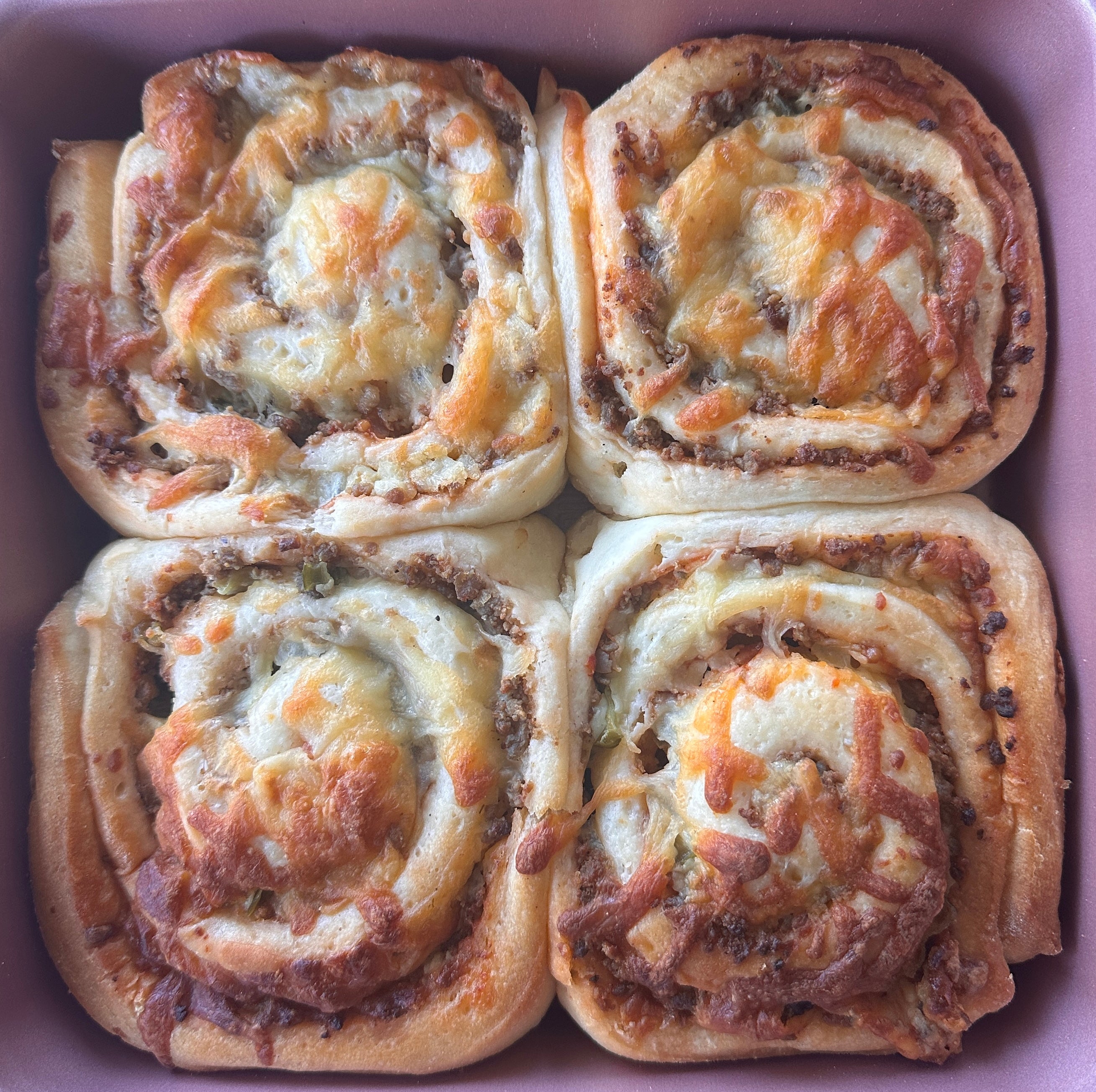 Cheeseburger Scroll (September Flavour available 1 - 30 September)