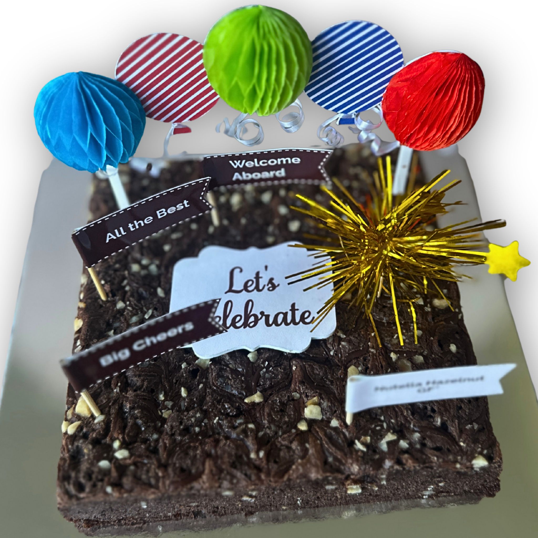 Celebration Brownie
