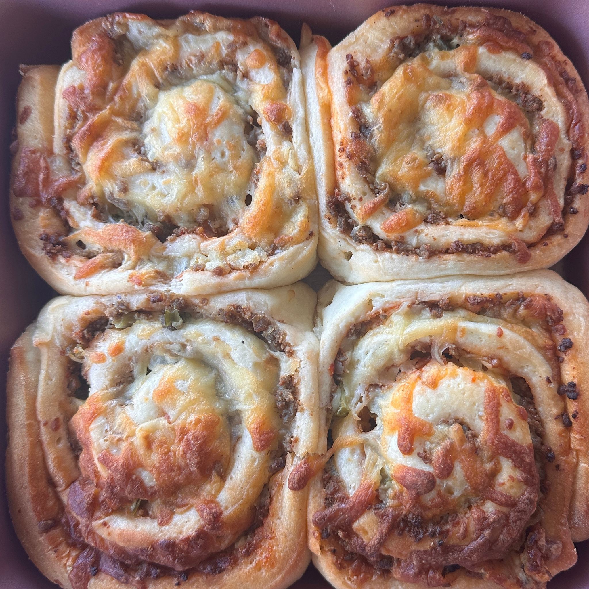 Cheeseburger Scroll (September Flavour available 1 - 30 September)